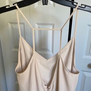 Light pink/cream chiffon dress